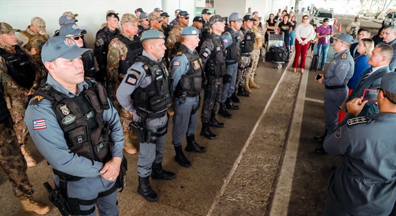 Mais Policiais Maranhenses Embarcam Para Refor Ar Policiamento Em